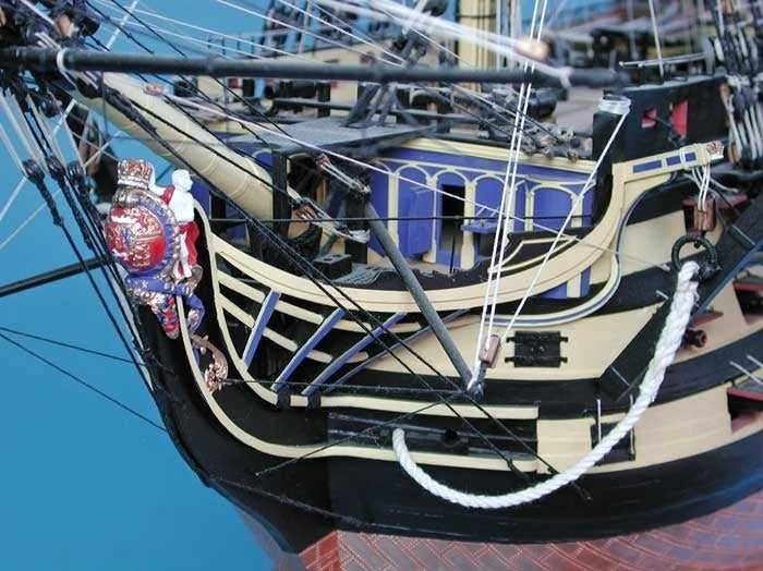 Caldercraft Uk Caldercraft HMS Victory 1/72 – medinis burlaivio surinkimo rinkinys (9014)