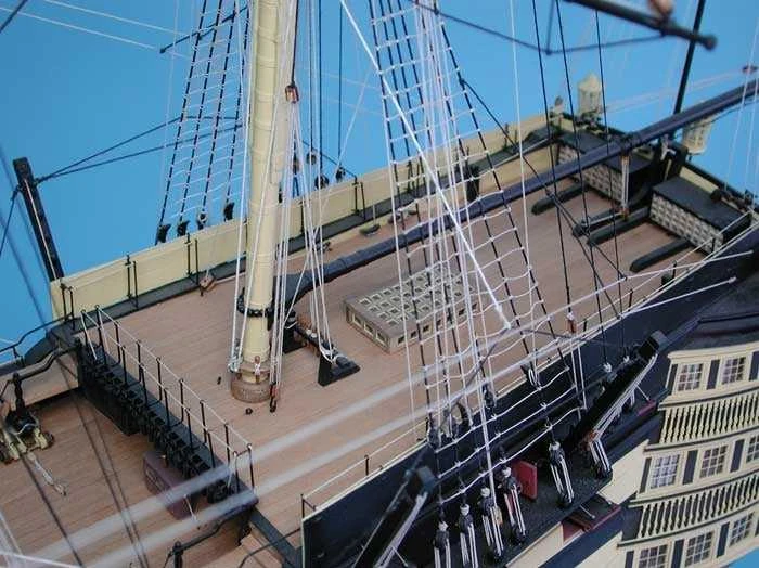 Caldercraft Uk Caldercraft HMS Victory 1/72 – medinis burlaivio surinkimo rinkinys (9014)
