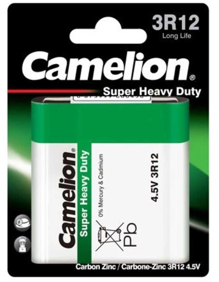 Elementas, anglies cinko, 3R12, 4,5V, CAMELION, 1 vnt.