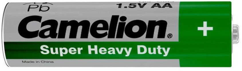 Baterija - Camelion AA Super Heavy Duty Cinko-Karbono 1.5V 8 Pakuotė