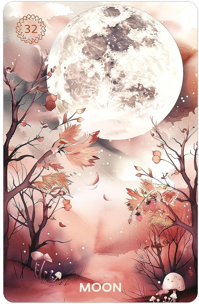 Cartamundi Dusserre Cartomancie Kolekcionuojamos Kortelės - Autumn's Embrace Lenormand 36 Kortelės Su Dama Ir Ponas