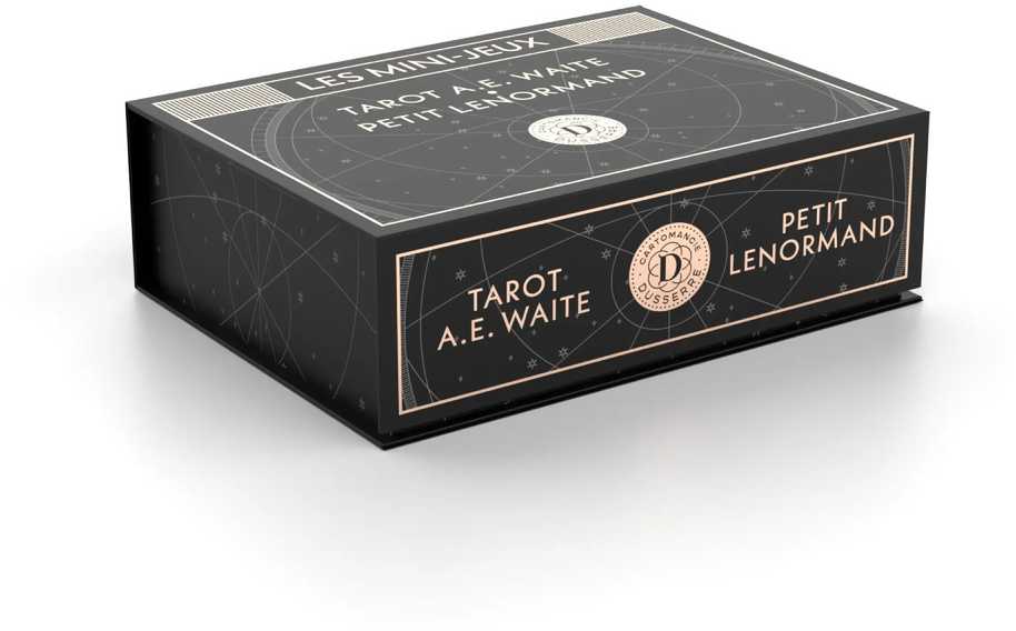 Cartamundi Mini Taro A.E. Waite & Petit Lenormand rinkinys – prancūzų k., būrimams