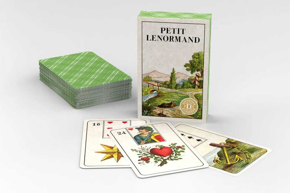 Cartamundi Mini Taro A.E. Waite & Petit Lenormand rinkinys – prancūzų k., būrimams