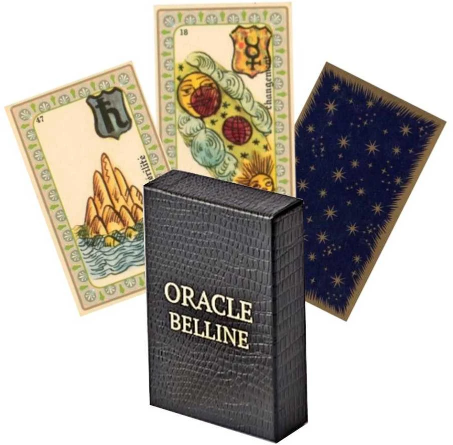 Cartamundi Oracle Kortų Rinkinys - Belline Oracle 53 Kortos Prancūziškas Leidinys 10.5 x 7 x 2.6 cm
