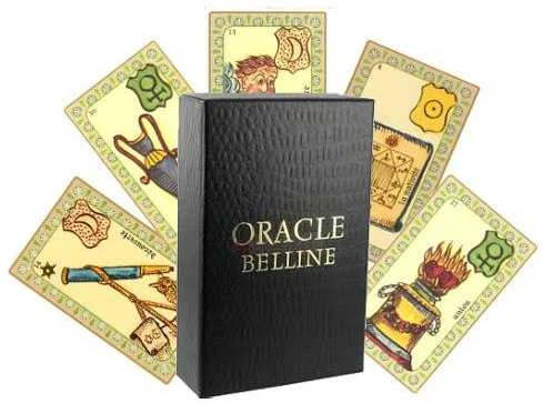 Cartamundi Oracle Kortų Rinkinys - Belline Oracle 53 Kortos Prancūziškas Leidinys 10.5 x 7 x 2.6 cm