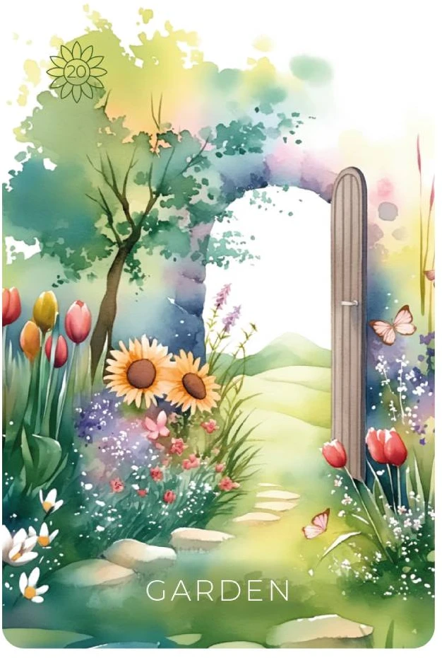 Cartamundi Kolekcionuojamos Kortelės - Summer Serenade Lenormand Deck With Guide