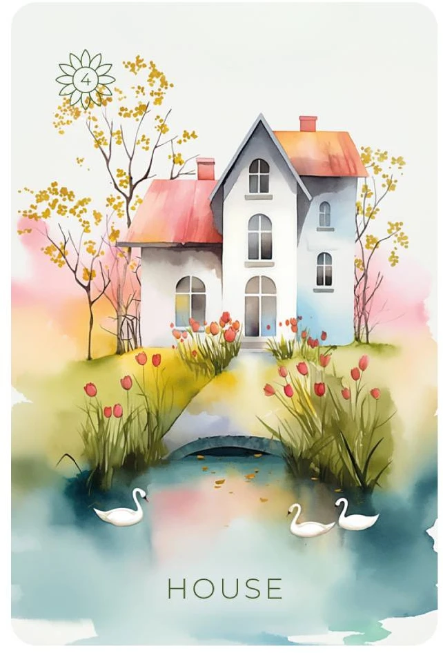 Cartamundi Kolekcionuojamos Kortelės - Summer Serenade Lenormand Deck With Guide