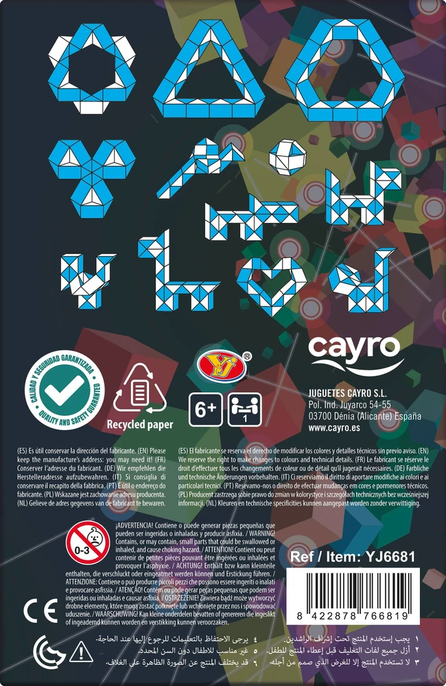 Cayro galvosūkis „Magic Snake“, nuo 6 m.