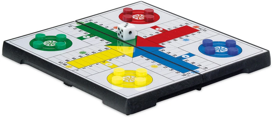 Cayro kelioninis žaidimas „Magnetinis Ludo (Parchís)“, 2–4 žaid., nuo 6 m.