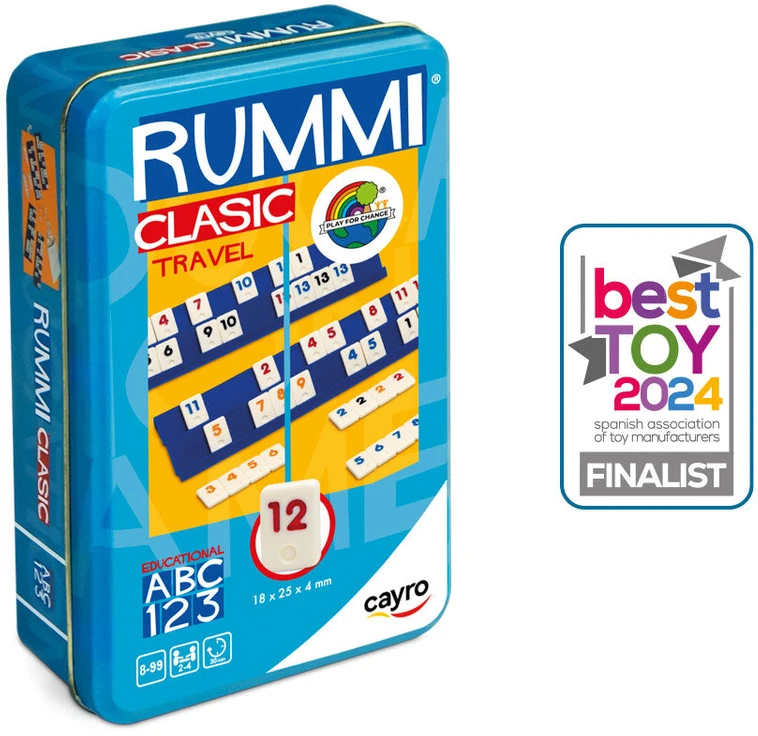 Cayro stalo žaidimas „Rummi Classic Travel“, 2–4 žaid., nuo 8 m.