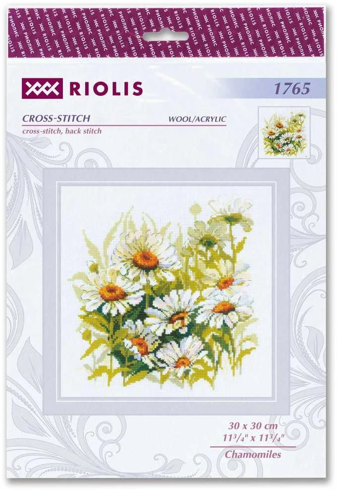 Chamomiles siuvinėjimo rinkinys iš RIOLIS Nr.: 1765