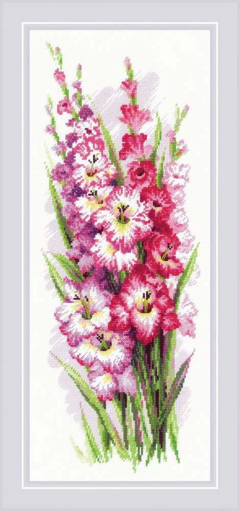 Charming Gladioli. Siuvinėjimo rinkinys iš RIOLIS Nr.: 1994