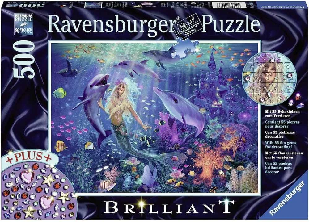Charming mermaids 500 Piece Puzzle - RAVENSBURGER dėlionė