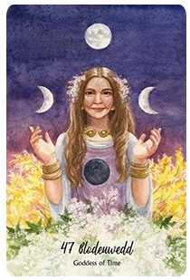 KNYGA Cico Books Celtic Goddess Oracle kortos
