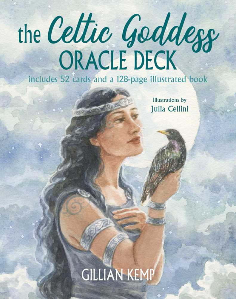 KNYGA Cico Books Celtic Goddess Oracle kortos