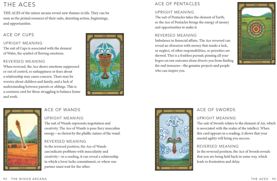 Cico Books Knyga - The Little Book of Tarot by Liz Dean, Practical Guide to Tarot