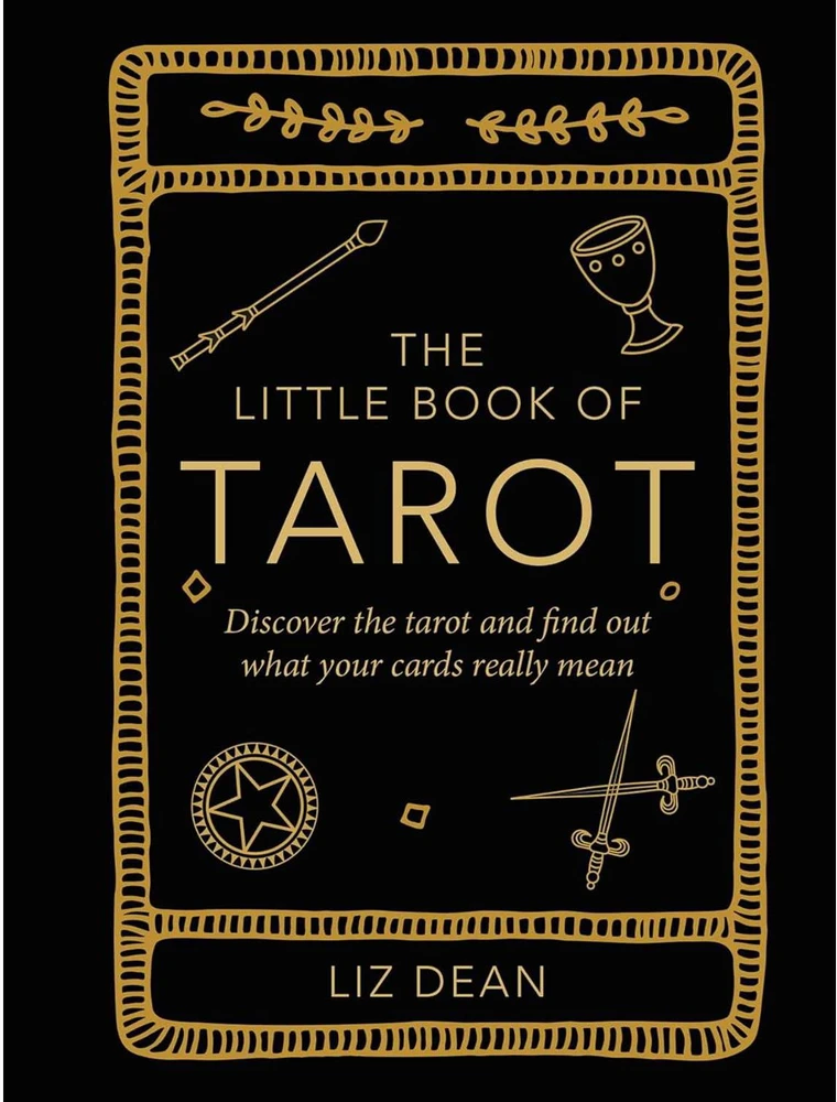 Cico Books Knyga - The Little Book of Tarot by Liz Dean, Practical Guide to Tarot