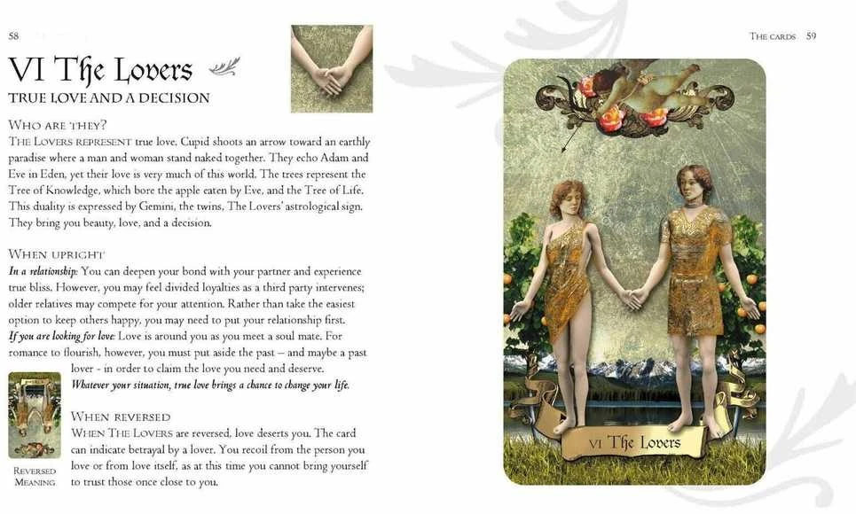 Cico Books Tarot Of The Heart Kortos