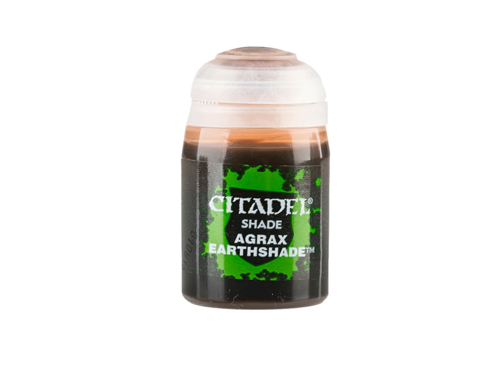 Citadel Colour Citadel Agrax Earthshade šešėlių akriliniai dažai miniatiūroms 18 ml 24-15