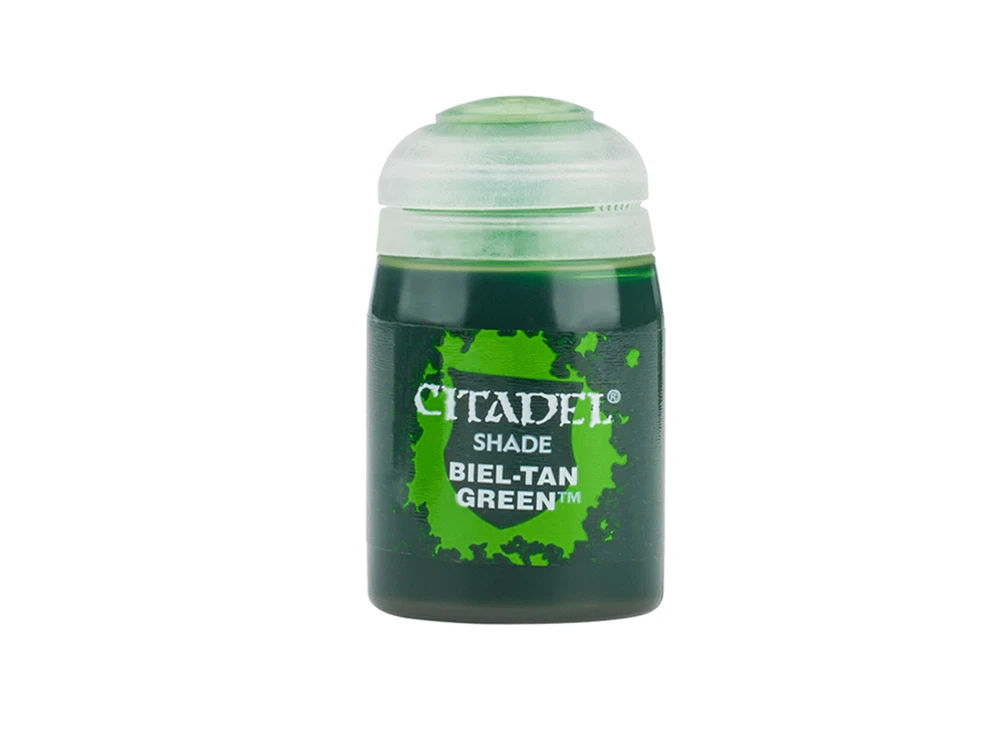 Citadel Colour Citadel Biel-Tan Žalias Shade akriliniai šešėliavimo dažai 18 ml (24-19)