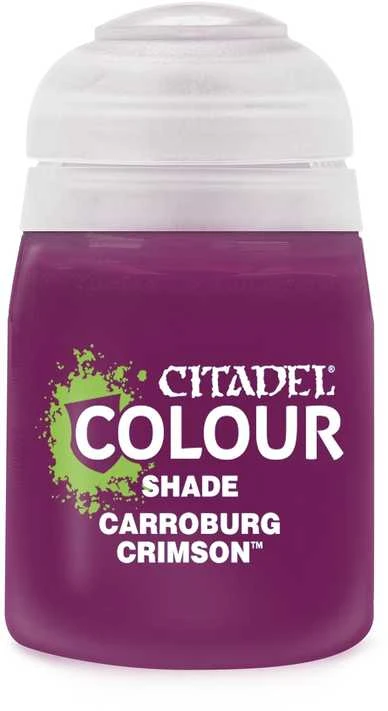 Citadel Colour Citadel Carroburg Crimson Shade akriliniai dažai 18 ml miniatiūroms