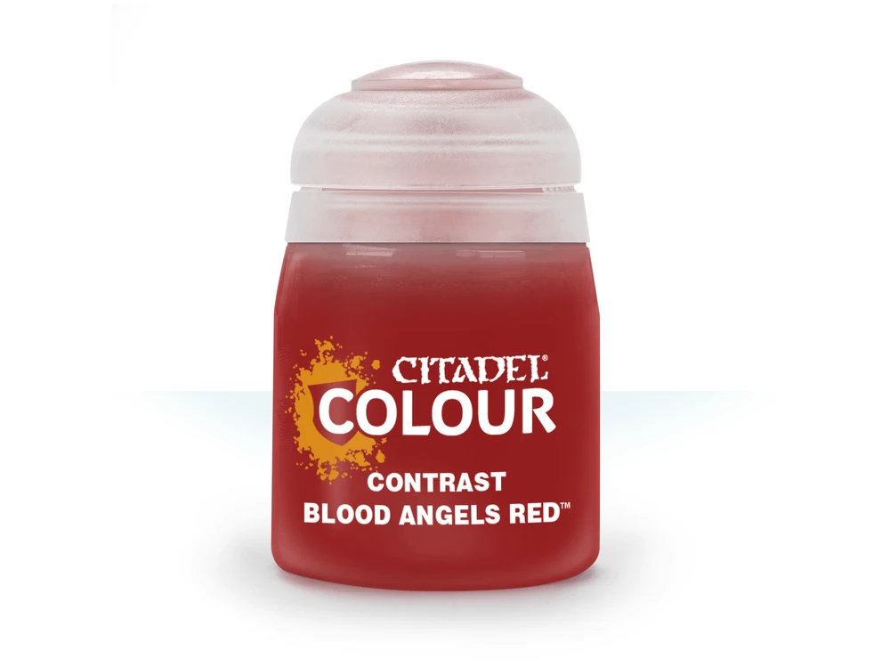 Citadel Colour Citadel Contrast Blood Angels Raudona akriliniai dažai miniatiūroms 18 ml