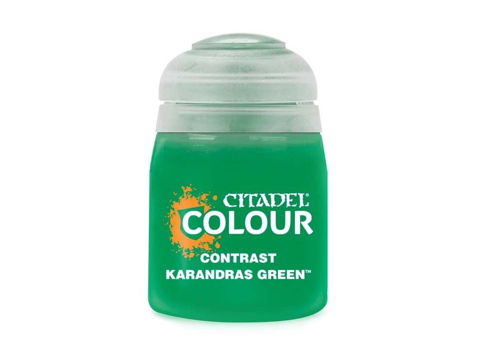Citadel Colour Citadel Contrast Karandras Žalias akriliniai dažai 18 ml miniatiūroms