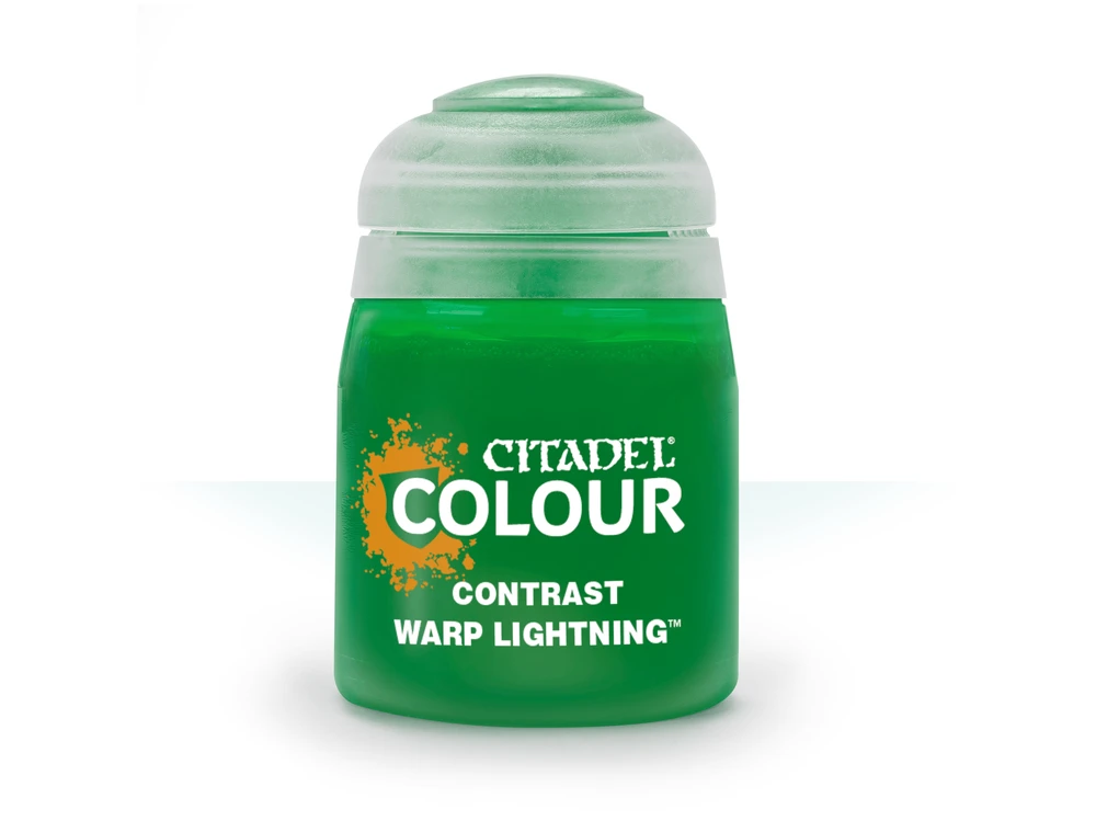Citadel Colour Citadel Contrast Warp Lightning akriliniai dažai 18 ml miniatiūroms