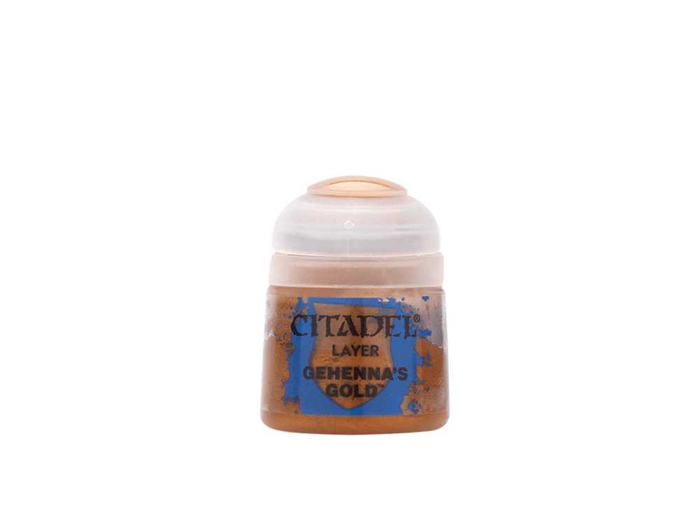 Citadel Colour Citadel Gehenna's Gold sluoksnių akriliniai dažai miniatiūroms, 12 ml (22-61)