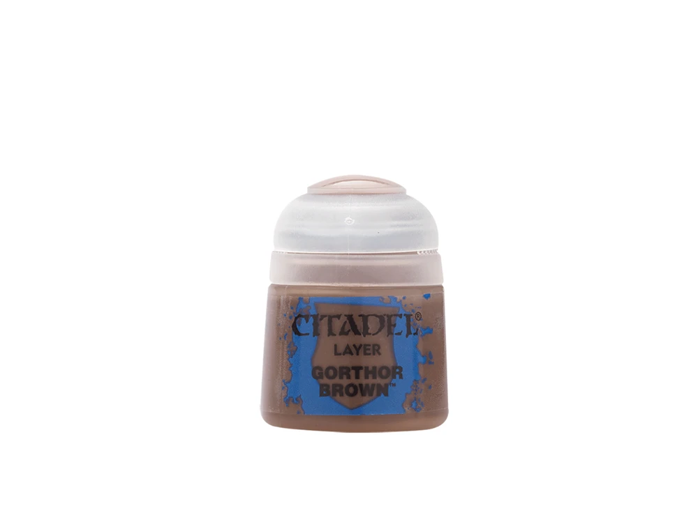 Citadel Colour Citadel Layer Gorthor Brown akriliniai dažai 12 ml miniatiūroms (22-47)