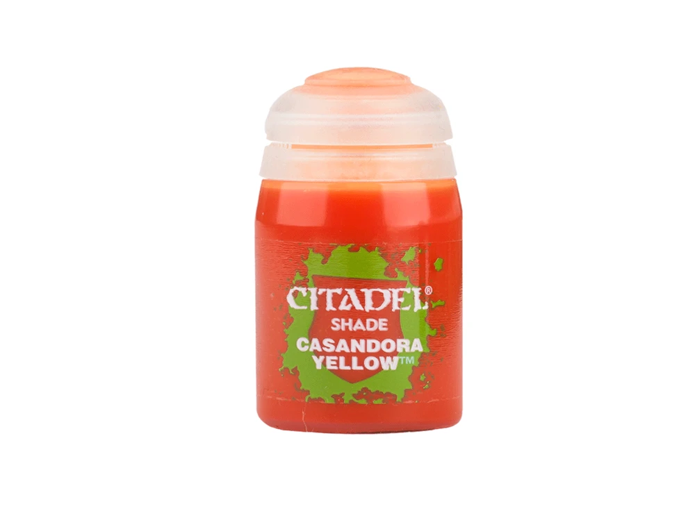 Citadel Colour Citadel Shade Casandora Geltona akriliniai šešėliavimo dažai 18 ml