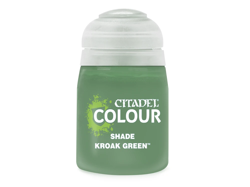 Citadel Colour Citadel Shade Kroak Žalias šešėliavimo akriliniai dažai 18 ml