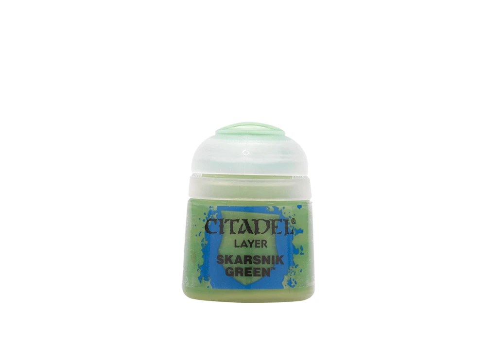Citadel Colour Citadel Skarsnik Žalias sluoksnių akriliniai dažai miniatiūroms 12 ml