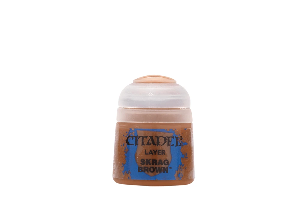 Citadel Colour Citadel Skrag Brown Layer akriliniai dažai 12 ml miniatiūroms (22-40)