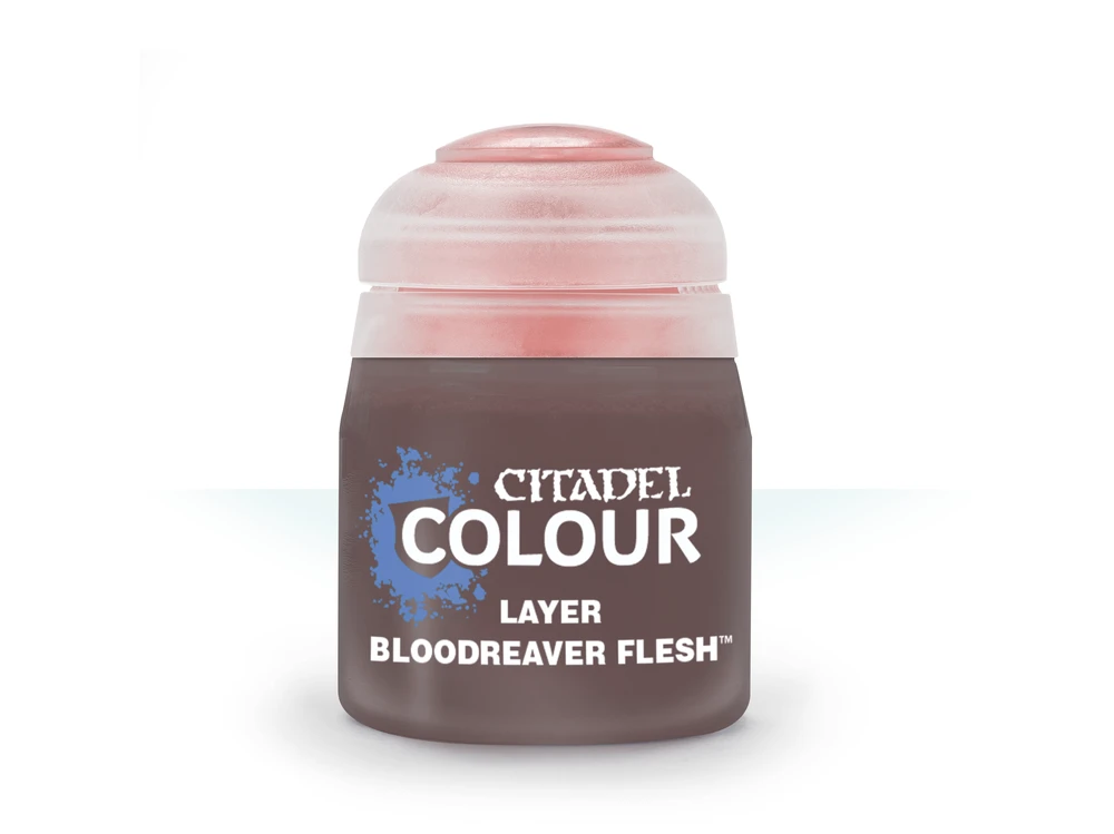Citadel Colour Citadel sluoksniniai akriliniai dažai miniatiūroms 12 ml – Bloodreaver Flesh