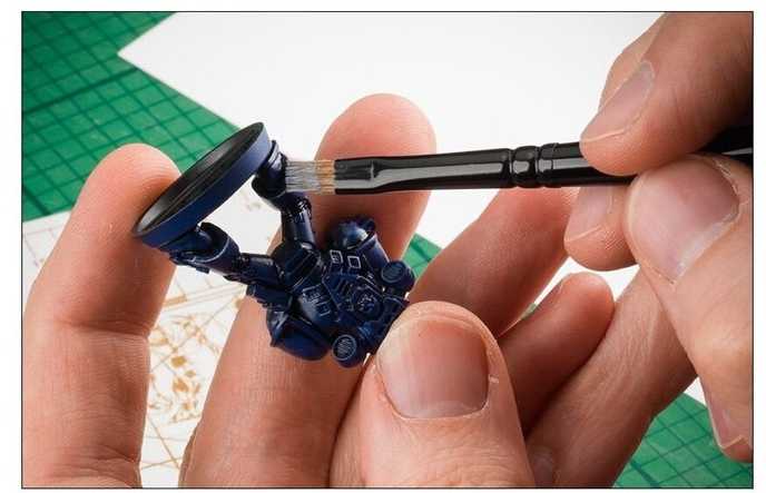 Citadel Colour Citadel vidutinis sausas teptukas M – drybrush miniatiūroms (63-19)