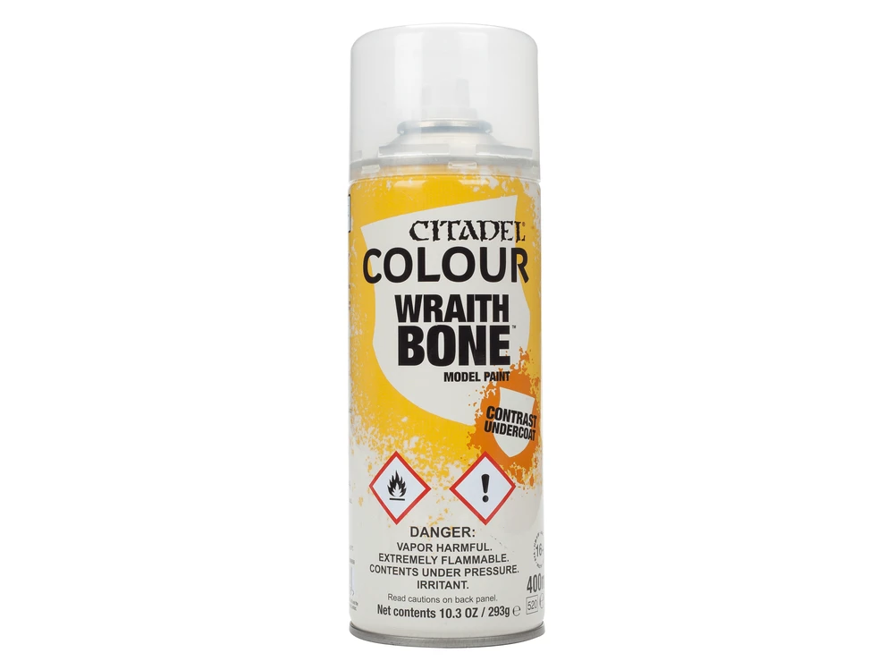 Citadel Colour Citadel Wraithbone purškiamas gruntas miniatiūroms 400 ml, satino apdaila