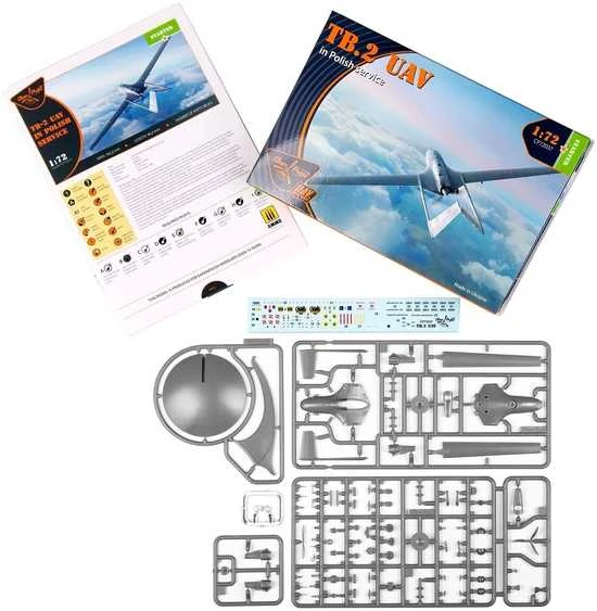 Clear Prop! Bayraktar TB2 1/72 – Lenkijos ir Ukrainos, „Vanagas“ versija CP72037