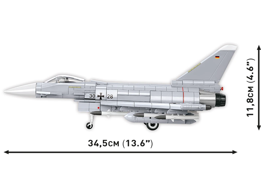 COBI Eurofighter Typhoon konstruktorius, 1:48, 644 det., 8+, Nr. 5848