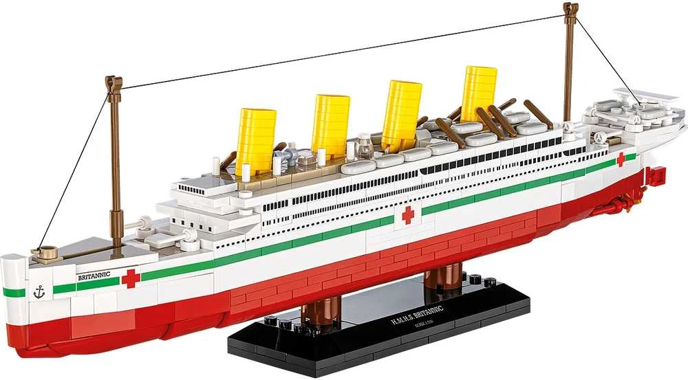 COBI HMHS Britannic laivo konstruktorius 1:700, 636 detalių