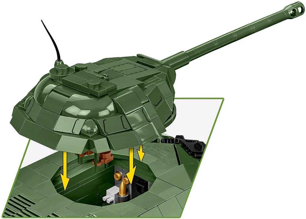 COBI IS-3 retro sunkusis tankas – konstruktorius, 1:28, 1170 det.