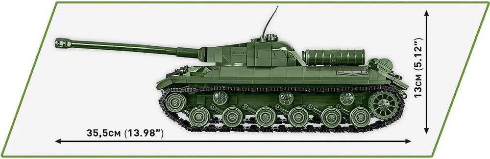 COBI IS-3 retro sunkusis tankas – konstruktorius, 1:28, 1170 det.