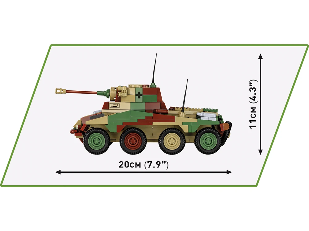COBI - Konstruktorius Sd.Kfz. 234/2 Puma, 1/35, 2287