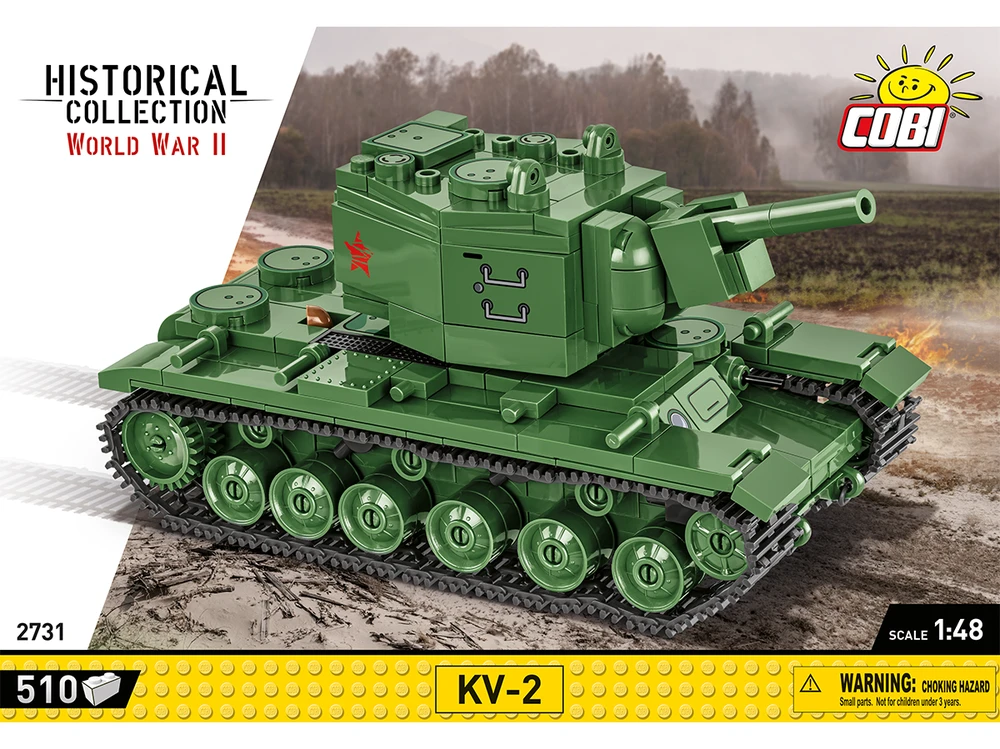 COBI - Konstruktorius KV-2, 1/48, 2731