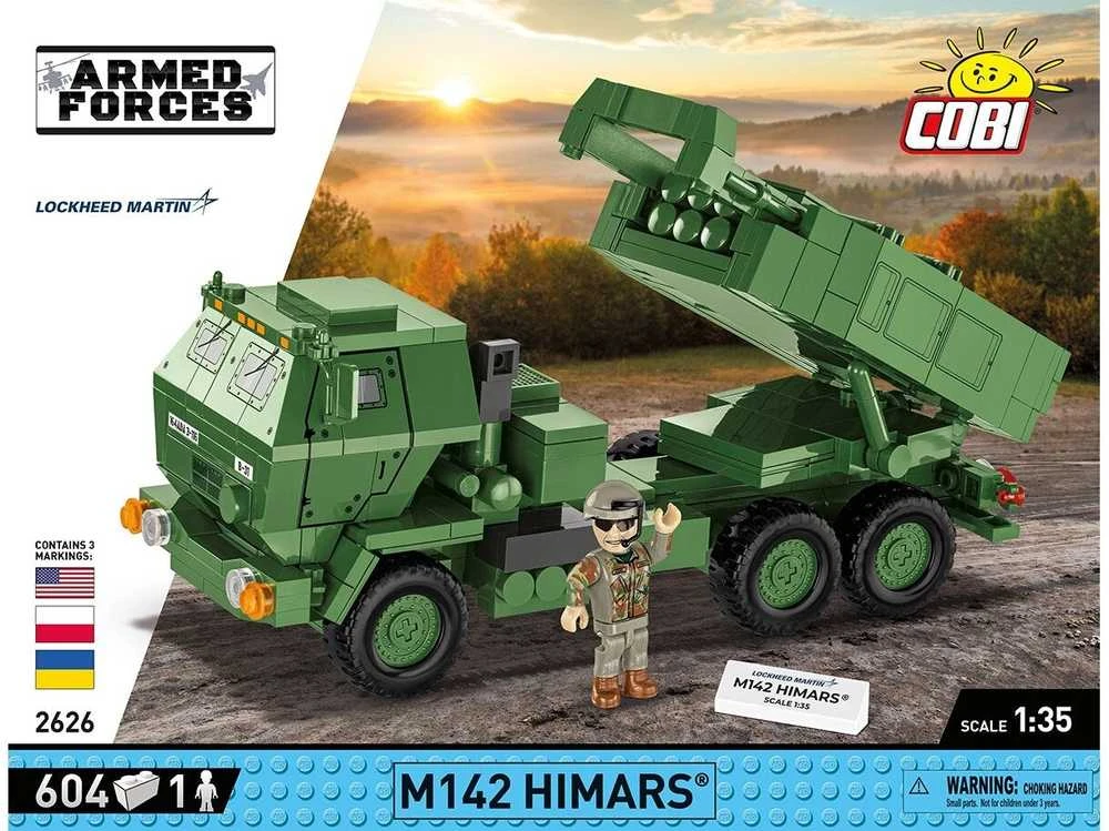 COBI 2626 ginkluotųjų pajėgų M142 HIMARS 621 blokai