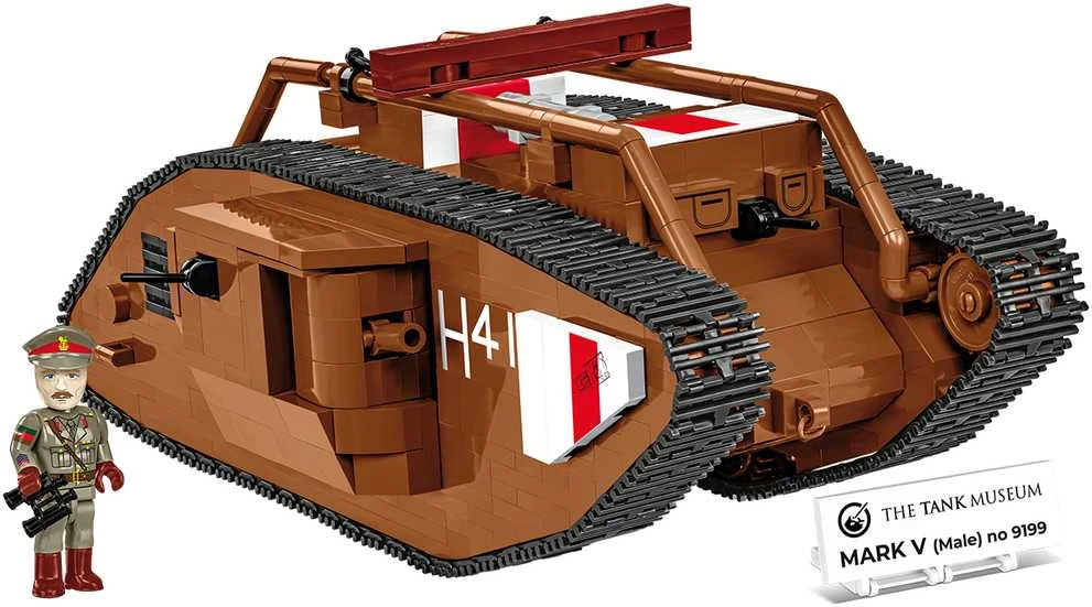 COBI Mark V „Male“ tanko konstruktorius, 1:35, 844 detalės