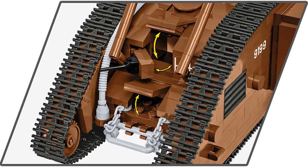 COBI Mark V „Male“ tanko konstruktorius, 1:35, 844 detalės