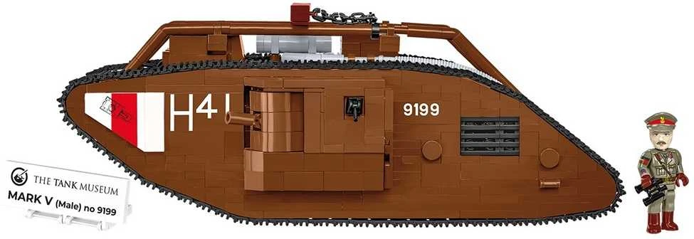 COBI Mark V „Male“ tanko konstruktorius, 1:35, 844 detalės