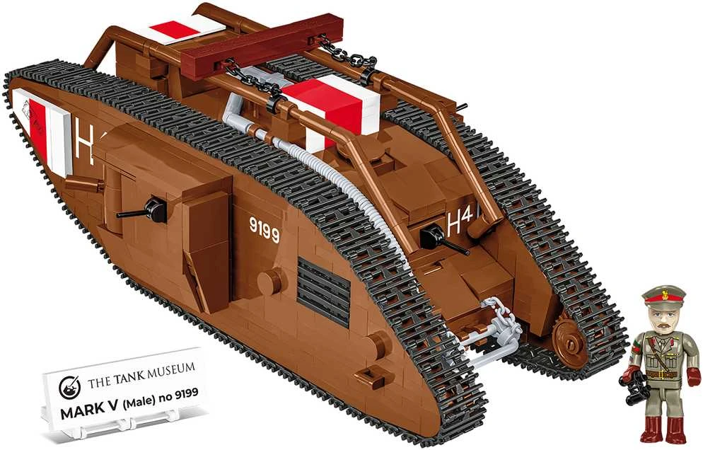 COBI Mark V „Male“ tanko konstruktorius, 1:35, 844 detalės