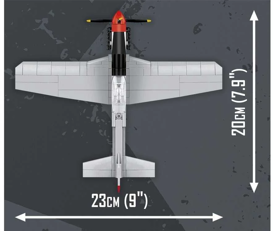 COBI P-51D Mustang lėktuvo konstruktorius 1:48, 150 detalių (5847)